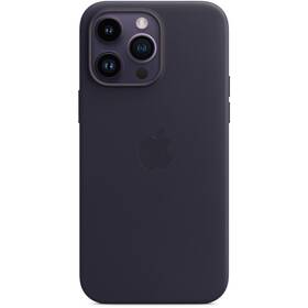 Kryt na mobil Apple Leather Case s MagSafe pro iPhone 14 Pro Max - inkoustově fialový (MPPP3ZM/A)