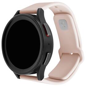 Řemínek FIXED Silicone Sporty Strap s Quick Release 22mm růžová barva
