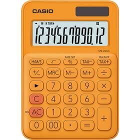 Kalkulačka Casio MS 20 UC RG oranžová