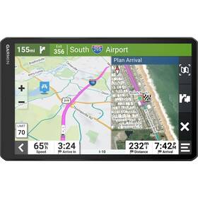 Navigační systém GPS Garmin Camper 1095 Live Traffic černá barva
