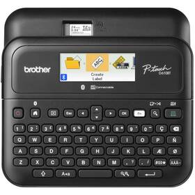 Tiskárna štítků Brother PT-D610BTVP černá barva
