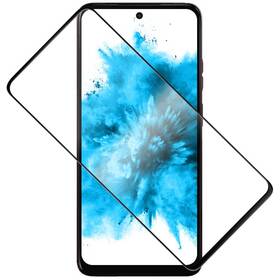 Tvrzené sklo FIXED Full-Cover na Motorola Moto G05/E15 černá barva
