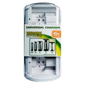 Nabíječka Panasonic BQ-CC15 Universal pro 1-4 články AA/AAA/C/D nebo 1-2 články 9V 

