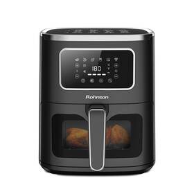 Fritéza horkovzdušná Rohnson R-2862, 5 l černá barva
