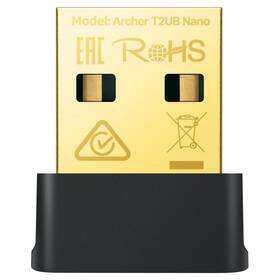 Wi-Fi adaptér TP-Link Archer T2UB Nano, Wi-Fi a Bluetooth černá barva
