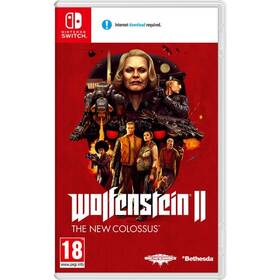 Hra Bethesda Nintendo SWITCH Wolfenstein II The New Colossus (Code in a Box) (5055856430537)