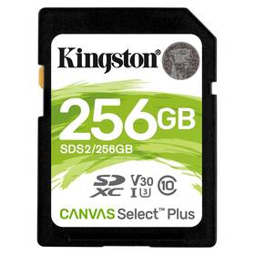 Paměťová karta Kingston Canvas Select Plus SDXC 256GB UHS-I U3 (100R/85W) (SDS2/256GB)