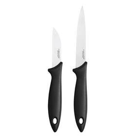 Sada kuchyňských nožů Fiskars Essential 2 ks, nerez