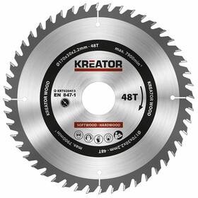 Kotouč pilový Kreator KRT020413170mm 48T 
