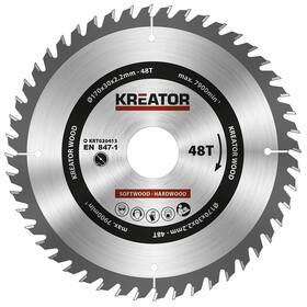 Kotouč pilový Kreator KRT020413170mm 48T