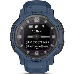 Chytré hodinky Garmin Instinct Crossover Solar (010-02730-02) modré