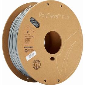 Tisková struna Polymaker PolyTerra PLA, 1,75 mm, 1 kg - Fossil Grey (PM70824)