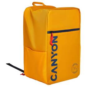 Batoh na notebook Canyon CSZ-02 pro 15.6", 20x25x40cm, 20L (CNS-CSZ02YW01) žlutý