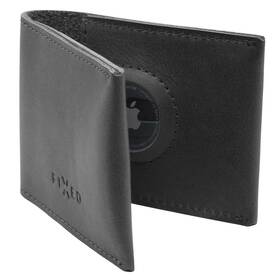 Peněženka FIXED Wallet pro AirTag z pravé hovězí kůže (FIXWAT-SMMW2-BK) černá