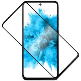 Tvrzené sklo FIXED Full-Cover na Motorola Moto G15/Power černá barva
