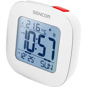 Budík Sencor SDC 1200 bílá barva
