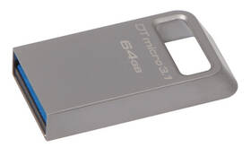USB Flash Kingston DataTraveler Micro 3.1 64GB (DTMC3/64GB) kovový