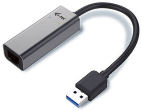 Síťová karta i-tec USB 3.0/RJ45 (U3METALGLAN) šedá