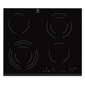 Sklokeramická varná deska Electrolux EHF6343FOK černá barva
