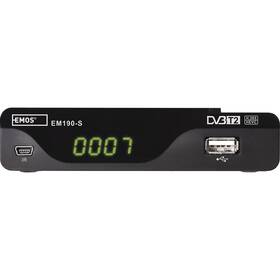 Set-top box EMOS EM190-S HD černá barva
