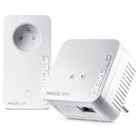 Síťový rozvod LAN po 230V Devolo Magic 1 WiFi mini, Starter Kit (8565)