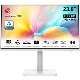 Monitor MSI Modern MD2412PW bílá barva
