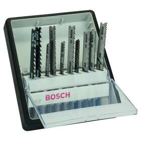 Bosch 10dílná kazeta pilových plátků na dřevo/kov