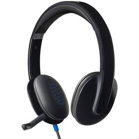 Headset Logitech H540 USB (981-000480) černý