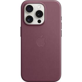 Apple FineWoven Case s MagSafe pro iPhone 15 Pro - morušově rudý