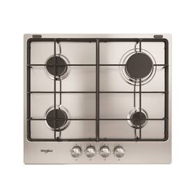 Plynová varná deska Whirlpool TKRL 650 IX nerez
