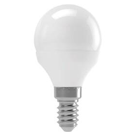 Žárovka LED EMOS mini globe, 4,1W, E14, teplá bílá (1525731202) - zánovní - 24 měsíců záruka