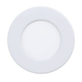 Vestavné svítidlo Eglo Fueva 5, kruh, 8,6 cm, neutrální bílá, IP44 (99206) bílé