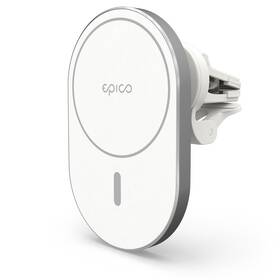 Držák na mobil Epico Elipse s Magsafe 15W (9915111100037) stříbrný