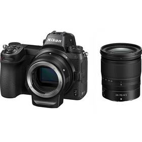 Digitální fotoaparát Nikon Z6 + 24-70 + adaptér bajonetu FTZ KIT (VOA020K003) černý