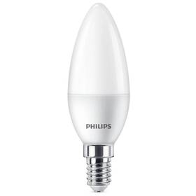 Žárovka LED Philips svíčka, 5W, E14, studená bílá (8719514313323)