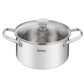 Hrnec s poklicí Tefal Cook Eat B9214474, 20 cm nerez