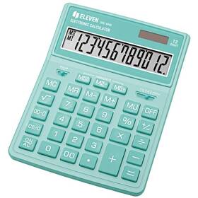 Kalkulačka Eleven SDC444XRGNE, stolní, dvanáctimístná (SDC-444XRGNE) zelená