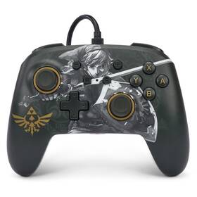 Gamepad PowerA Enhanced Wired - Nintendo Switch - Battle-Ready Link 
