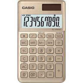 Kalkulačka Casio SL 1000 SC GD zlatá