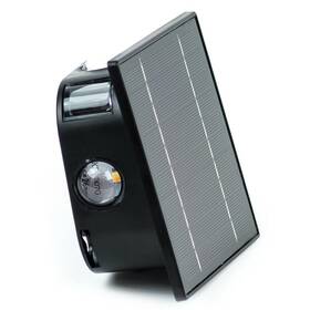Nástěnné svítidlo IMMAX WALL, solární, se světelným čidlem, 2 W (08487L) černé