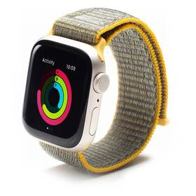 Řemínek Gear4 Sportovní, Apple Watch 45/44/42mm (705009520) žlutý