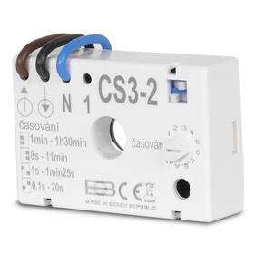 Spínač časový Elektrobock CS3-2 pod vypínač (CS3-2)