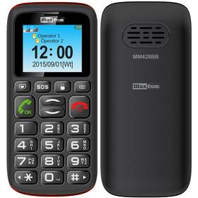 Mobilní telefon MaxCom MM428 (MM428) černý