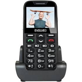 Mobilní telefon Evolveo EasyPhone XD pro seniory (EP-600-XDB) černý