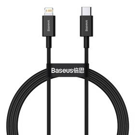 Kabel Baseus Superior Series USB-C/Lightning 20W 1m (CATLYS-A01) černý
