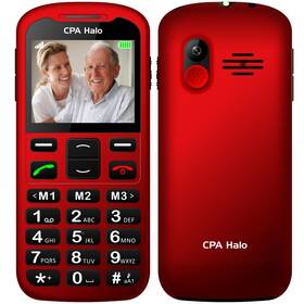 Mobilní telefon CPA Halo 19 (TELMY1019RE) červený