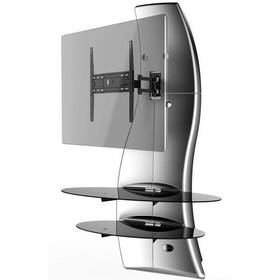 Držák TV Meliconi Ghost Design 2000 Rotation pro úhlopříčky 32" až 70", nosnost 30 kg (488089) stříbrný - zánovní - 24 měsíců záruka