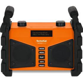 Radiopřijímač s DAB+ Technisat DIGITRADIO 230 oranžový