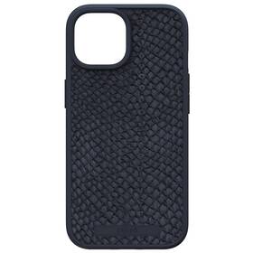 Kryt na mobil Njord Salmon Leather Magsafe na Apple iPhone 15 (NA51SL00) černý