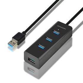 USB Hub Axagon USB / 4x USB 3.0, 1,2 m (HUE-S2BL) černý